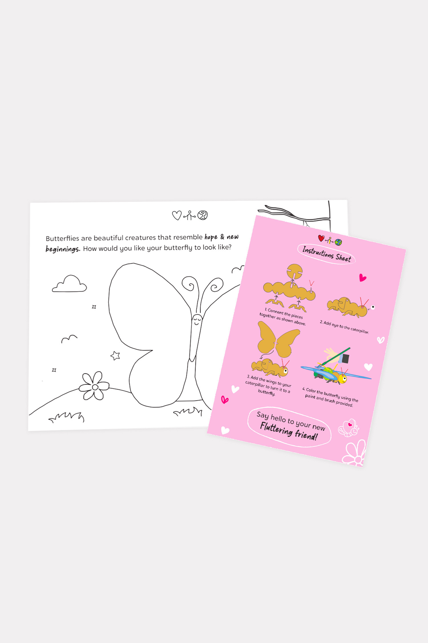 Butterfly Arts & Craft Box