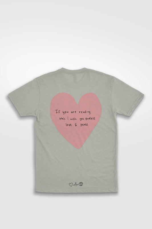 Peace & Love - Adult's Tshirt