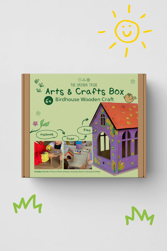 Birdhouse wooden craft