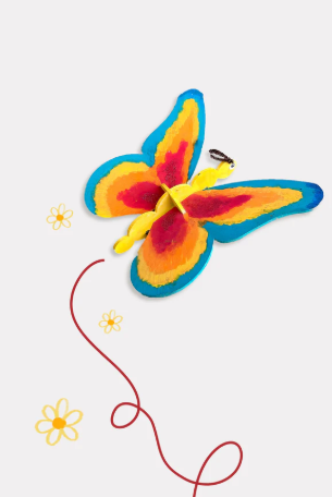 Butterfly wooden craft