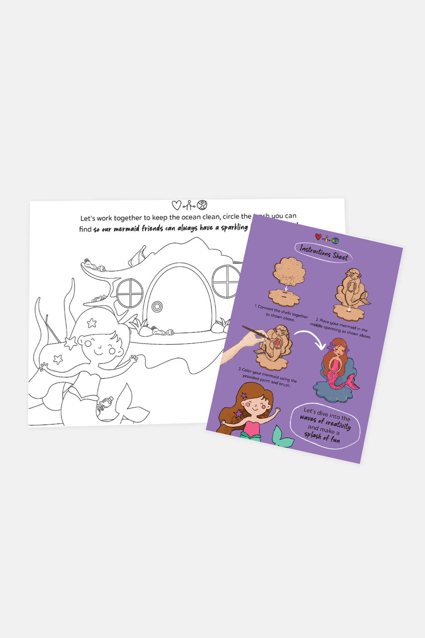 Mermaid Arts & Craft Box