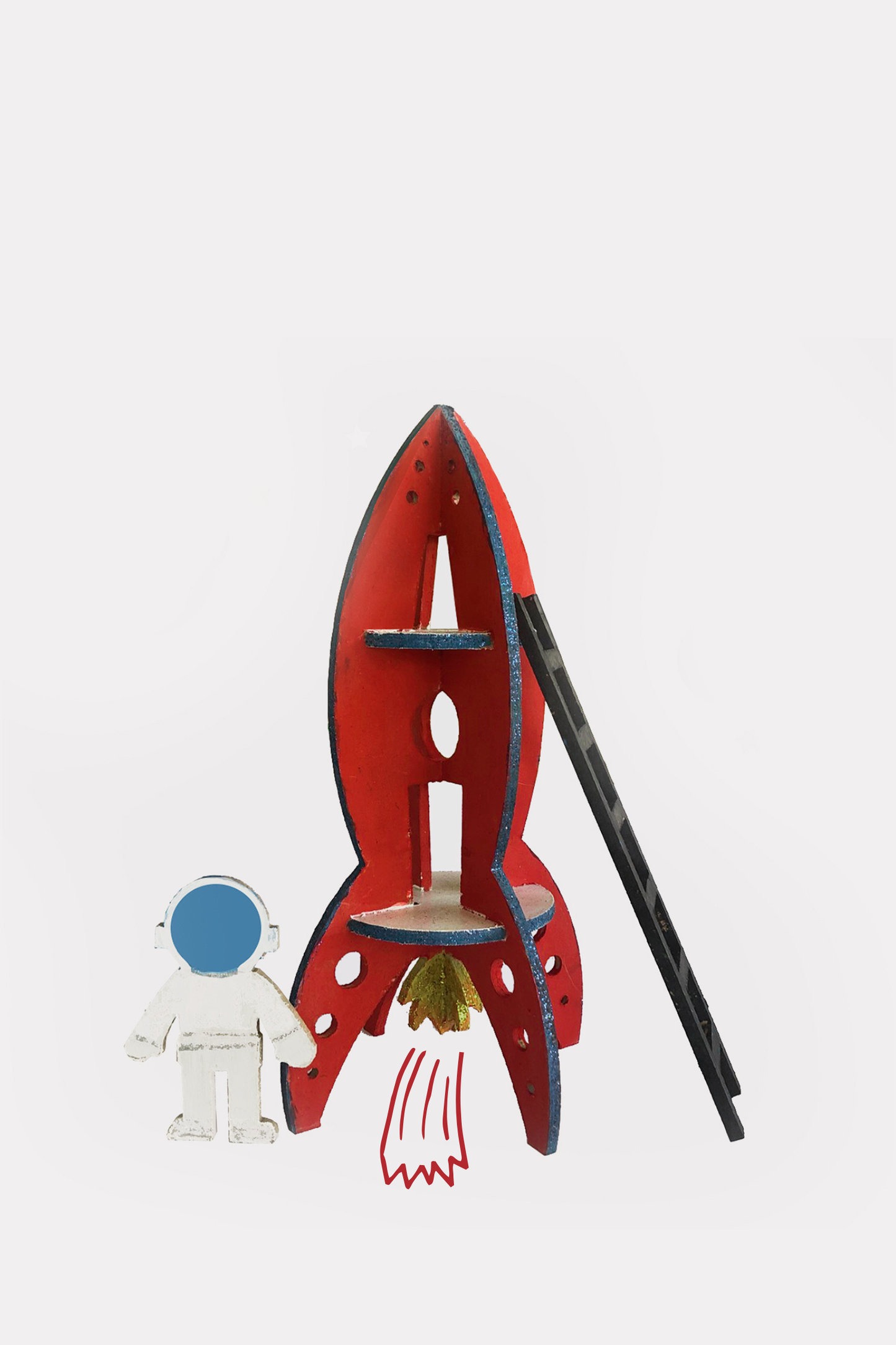 Rocket Arts & Craft Box