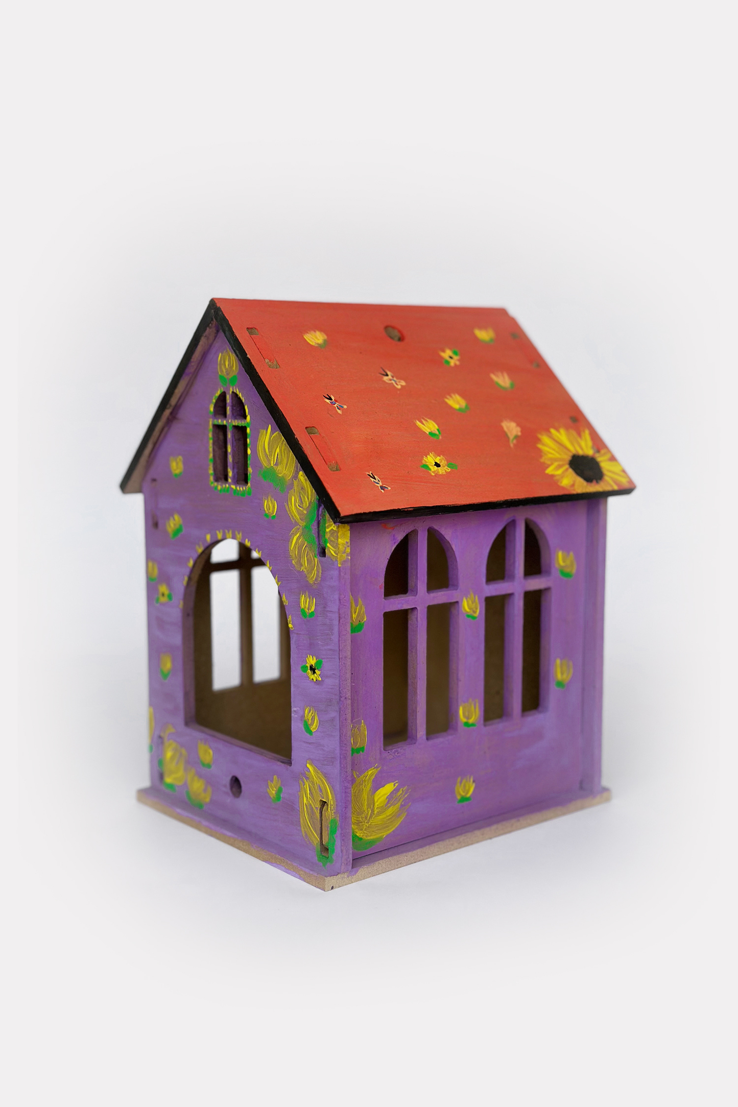 Birdhouse Arts & Craft Box