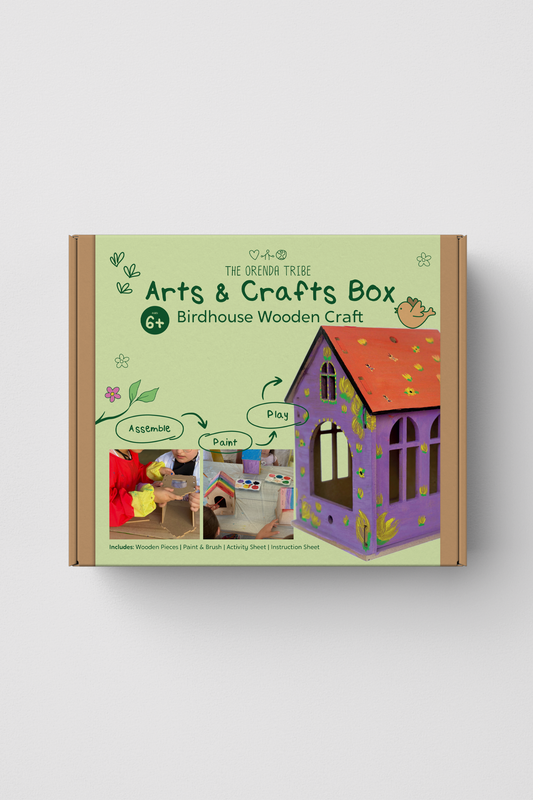 Birdhouse Arts & Craft Box