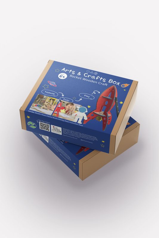 Rocket Arts & Craft Box