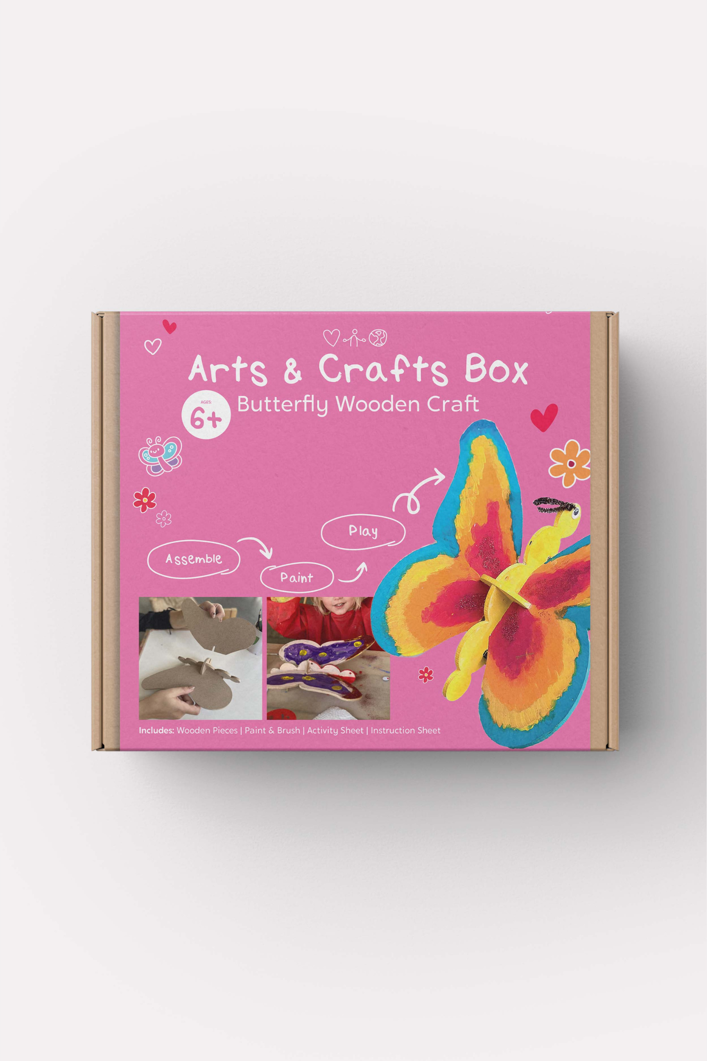 Butterfly Arts & Craft Box