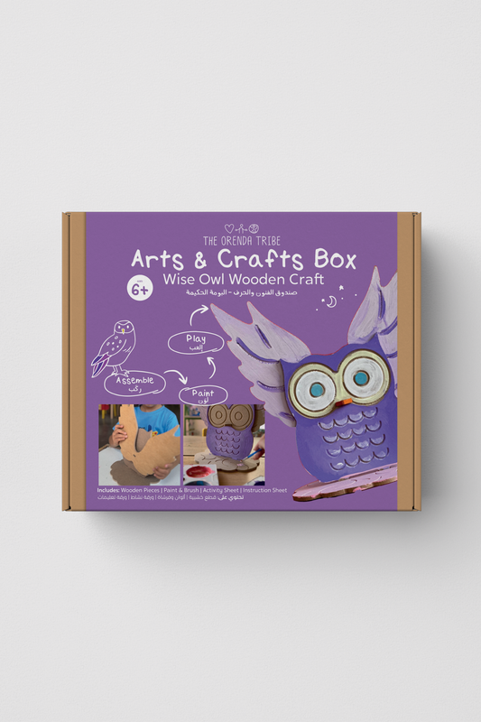 Owl Arts & Craft Box
