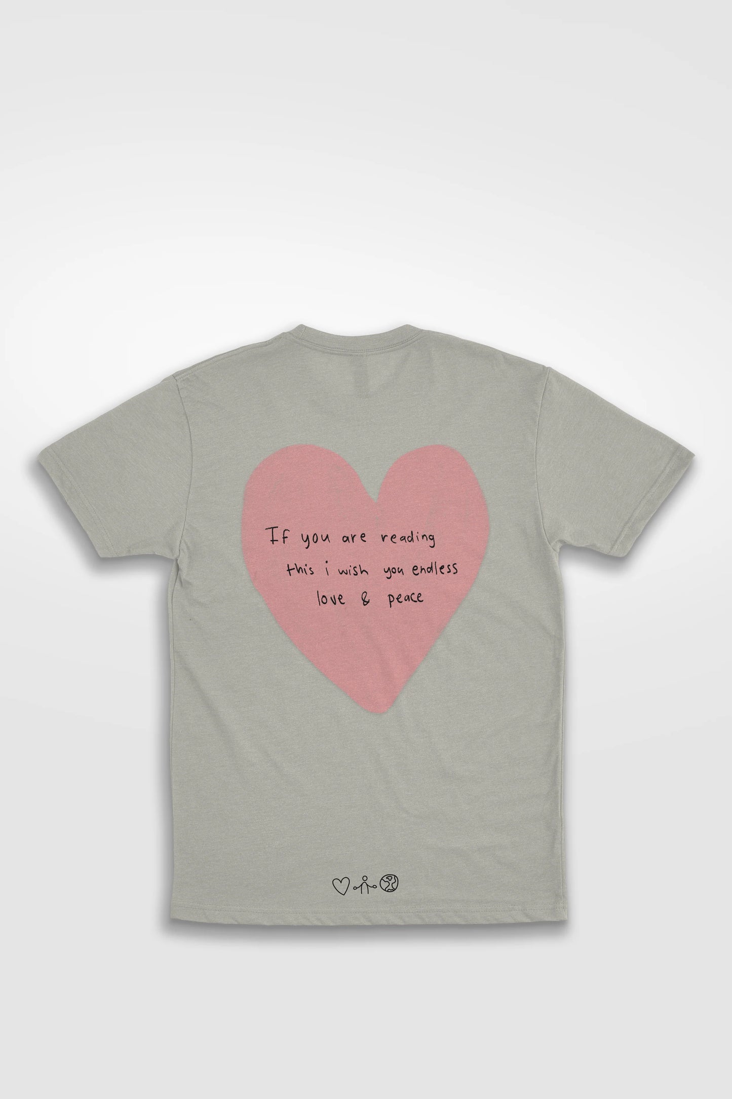 Peace & Love - Adult's Tshirt