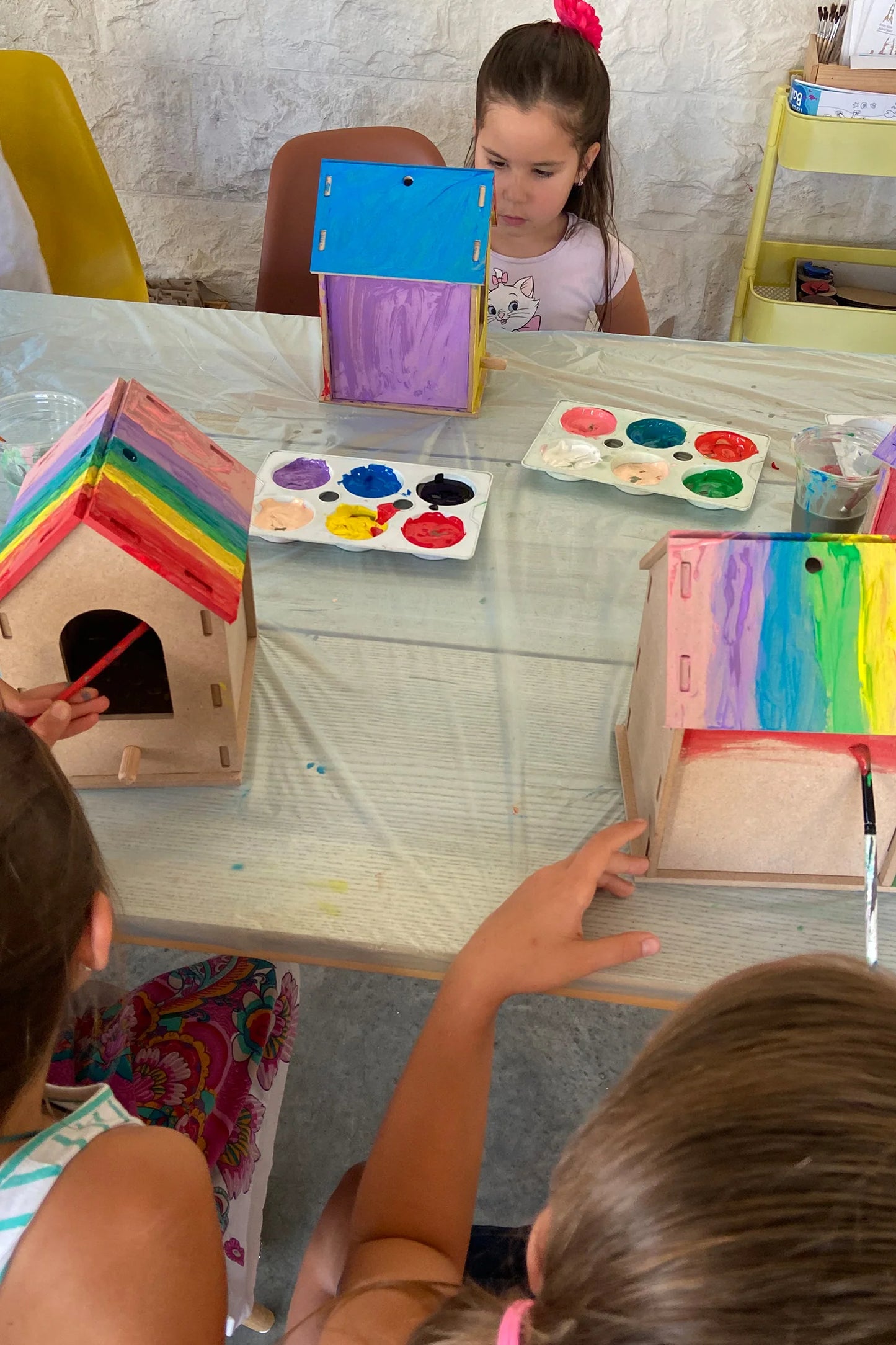 Birdhouse Arts & Craft Box