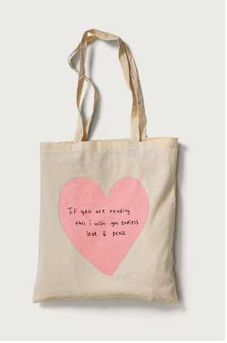Peace & Love - Tote Bag